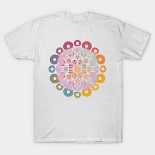 mandala Clamber Paintmandala Zoom drawing T-Shirt